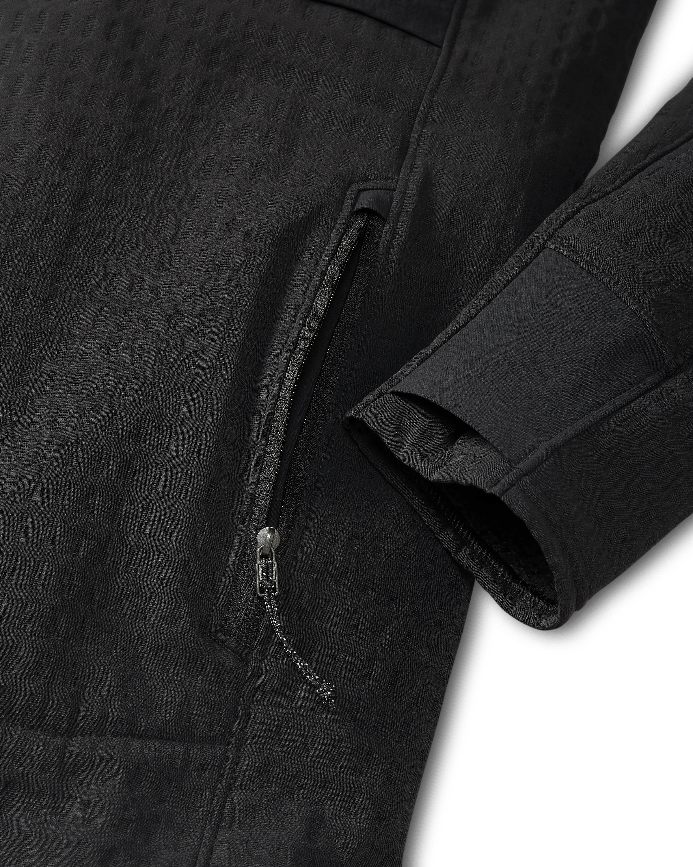 Blockfield Fleece Hoodie | Black - Image 4