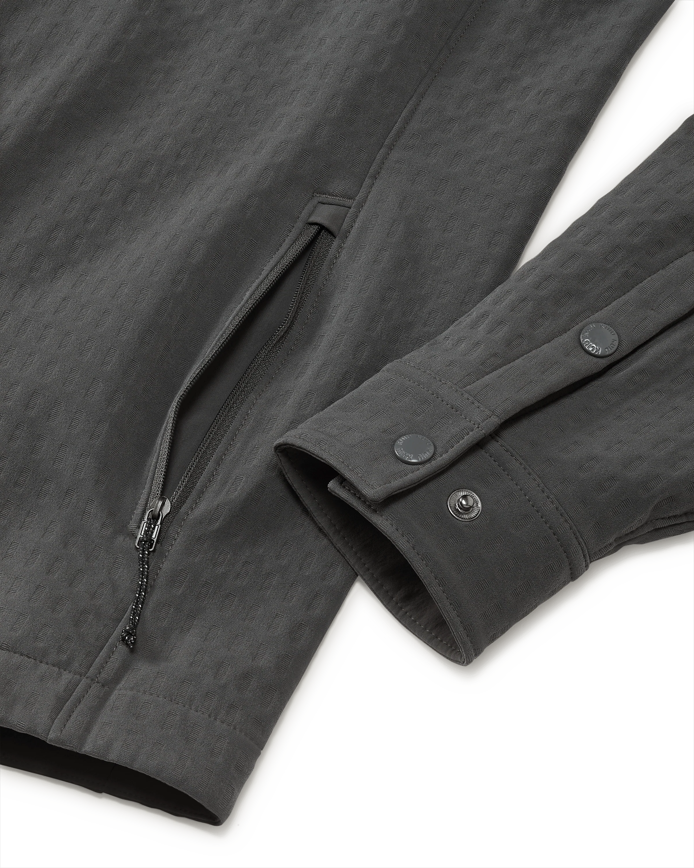 Blockfield Fleece Shirt Jacket | Gunmetal - Image 5