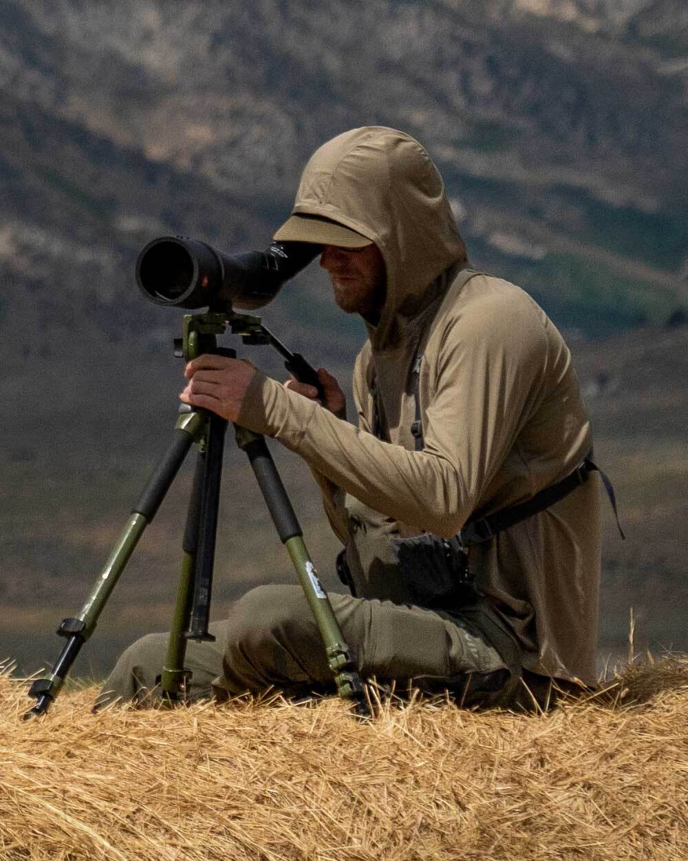 Gila LS Hoodie | Khaki - Image 3