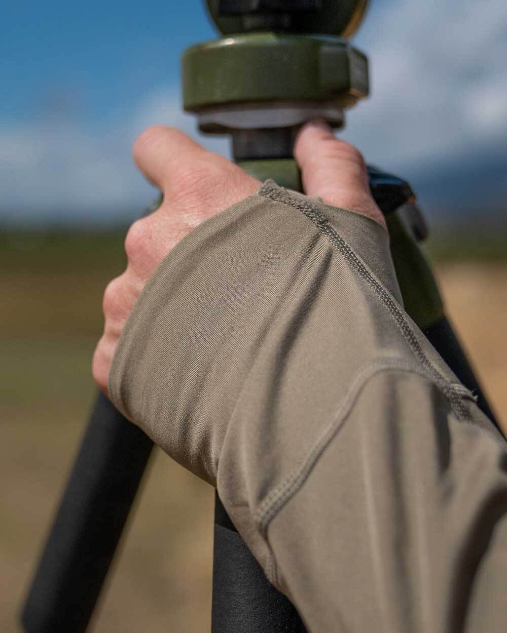 Gila LS Hoodie | Khaki - Image 4