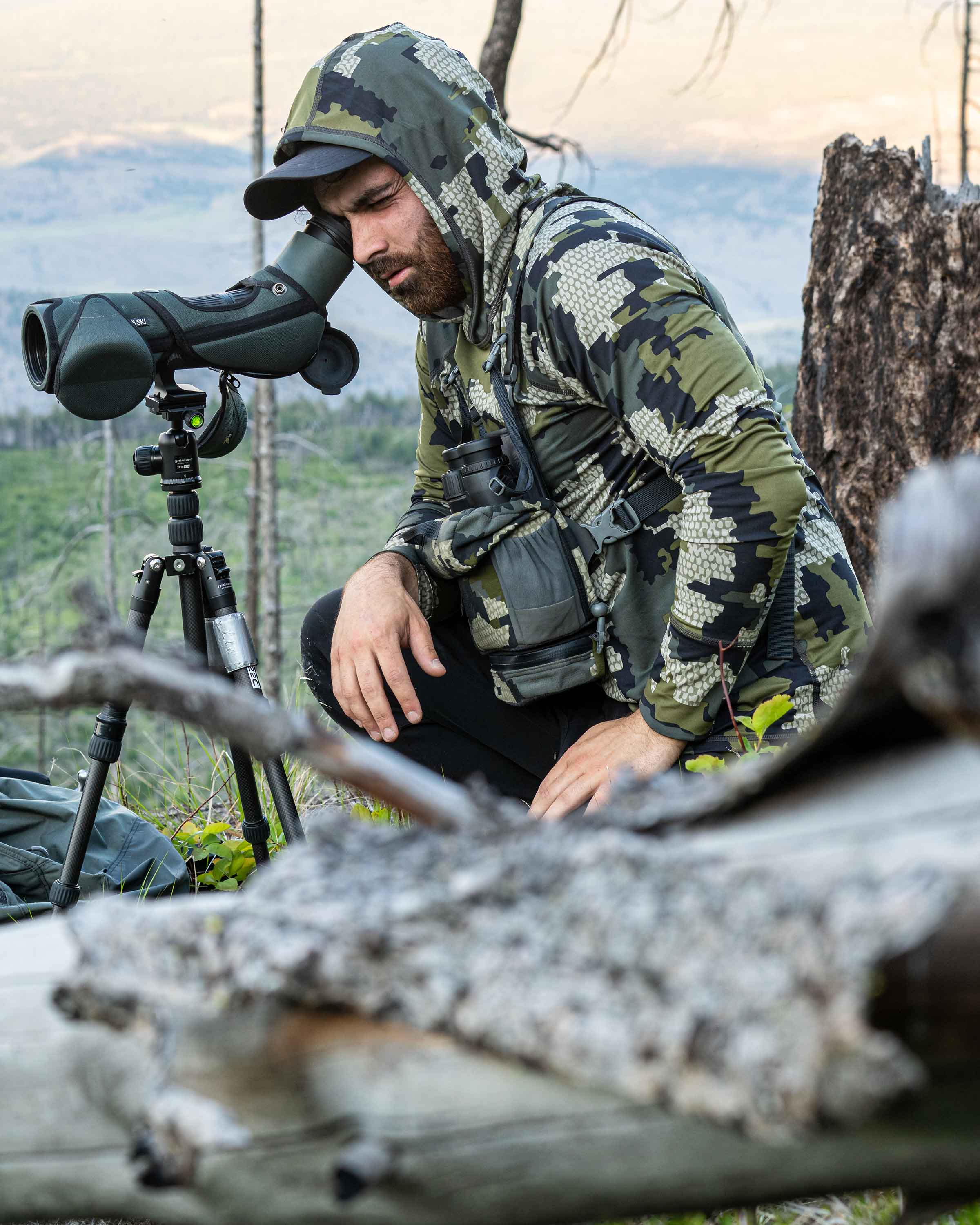 Gila LS Hoodie | Khaki - Image 9