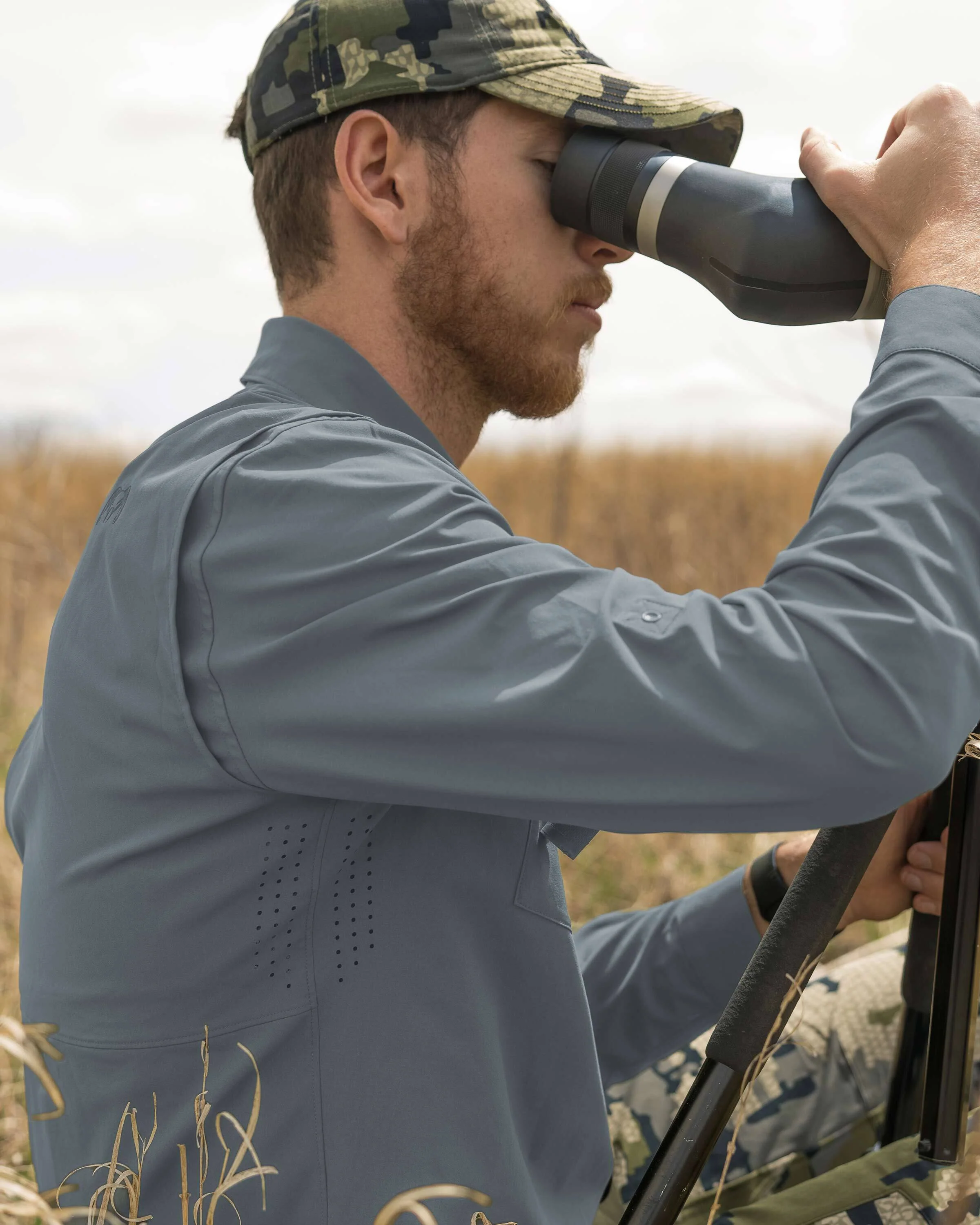 Mesa Vented LS Snap Shirt | Lunar - Image 3