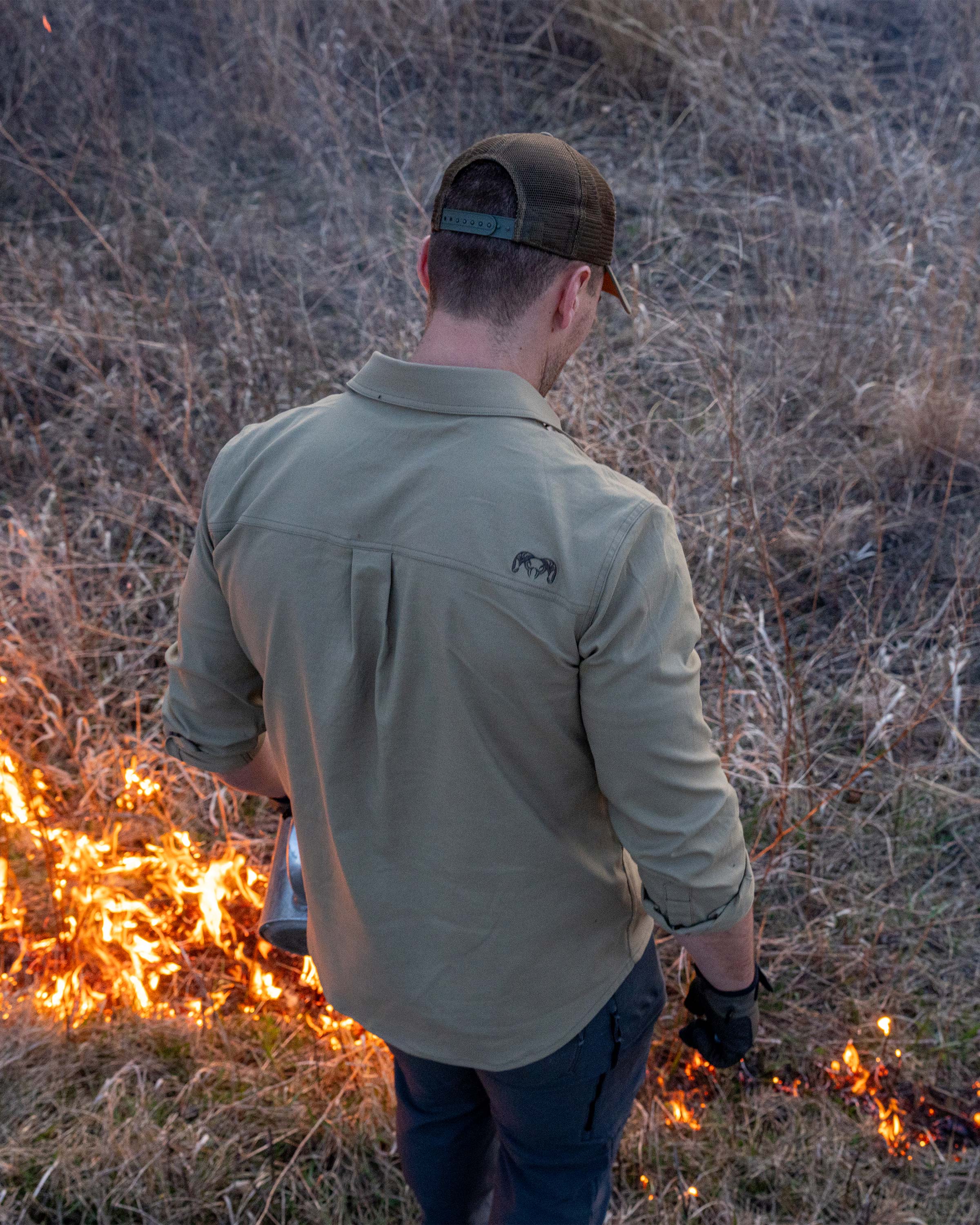 Motive LS Workgrade Shirt | Stone - Image 6