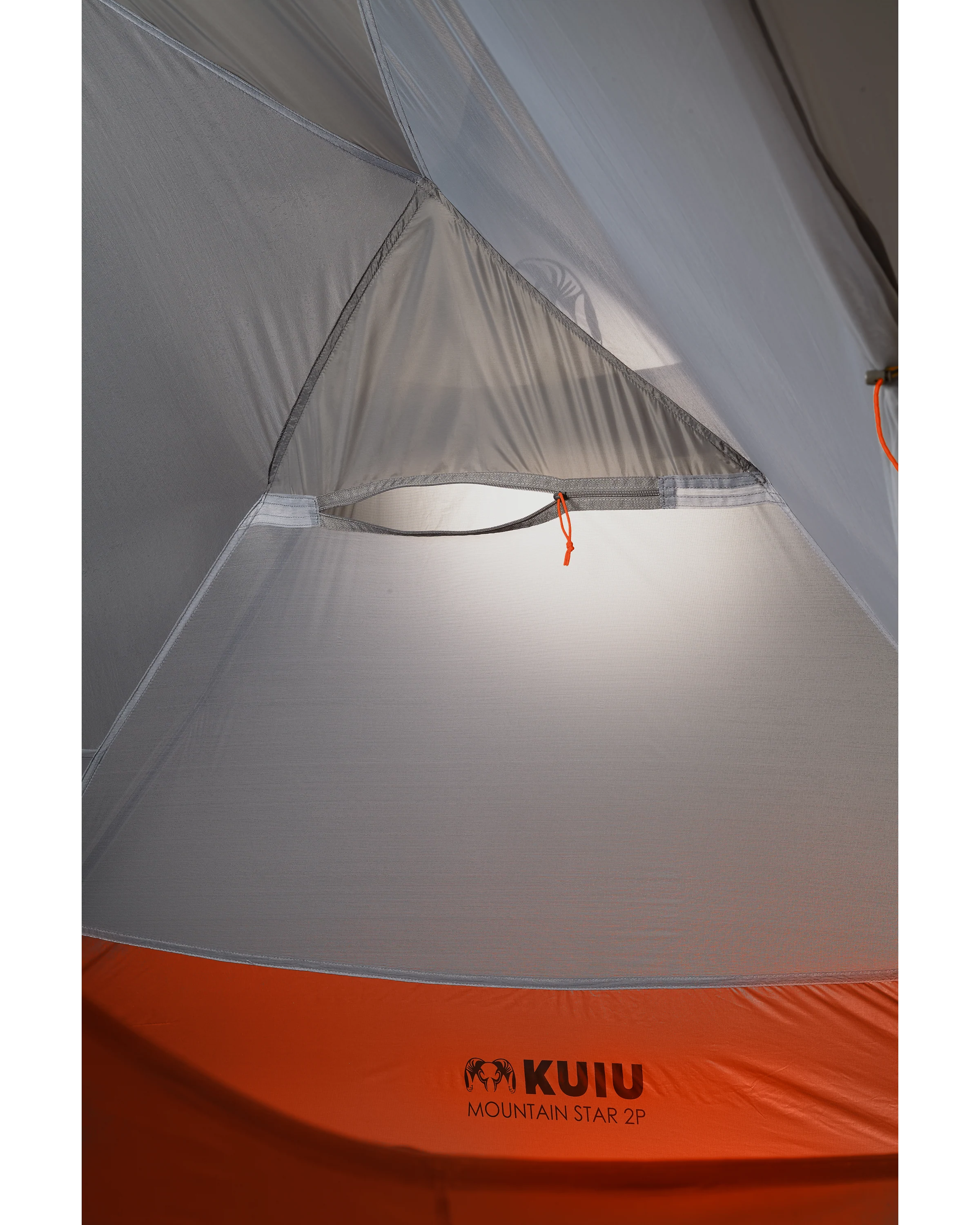 Mountain Star 2 Person Tent | Gunmetal-Orange - Image 11