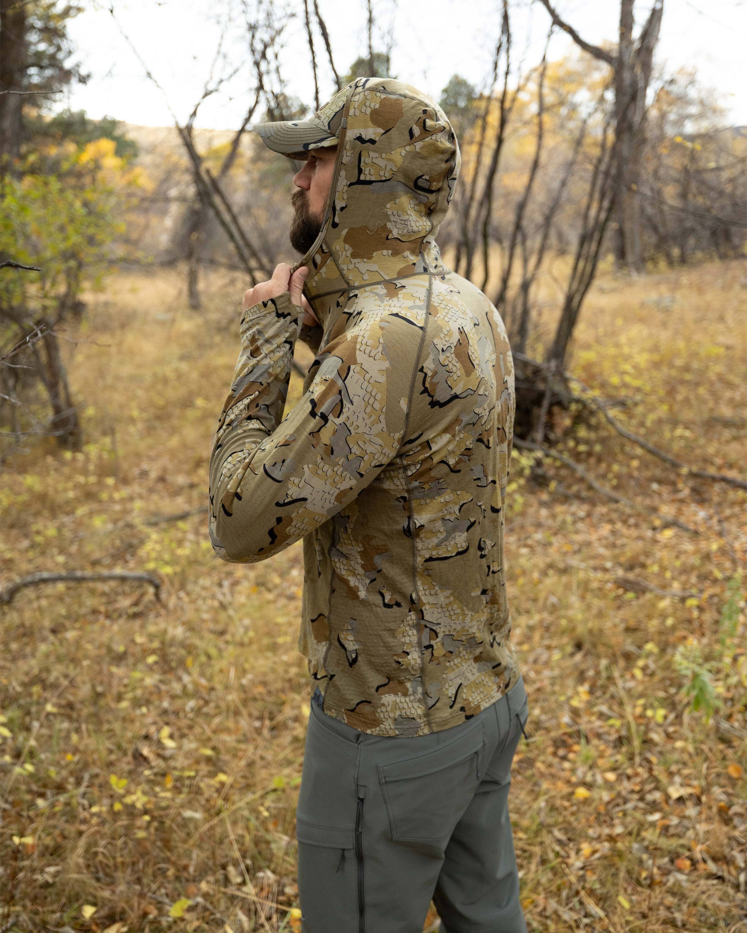 ULTRA Merino 145 Zip-T Hunting Hoodie | Ash - Image 6