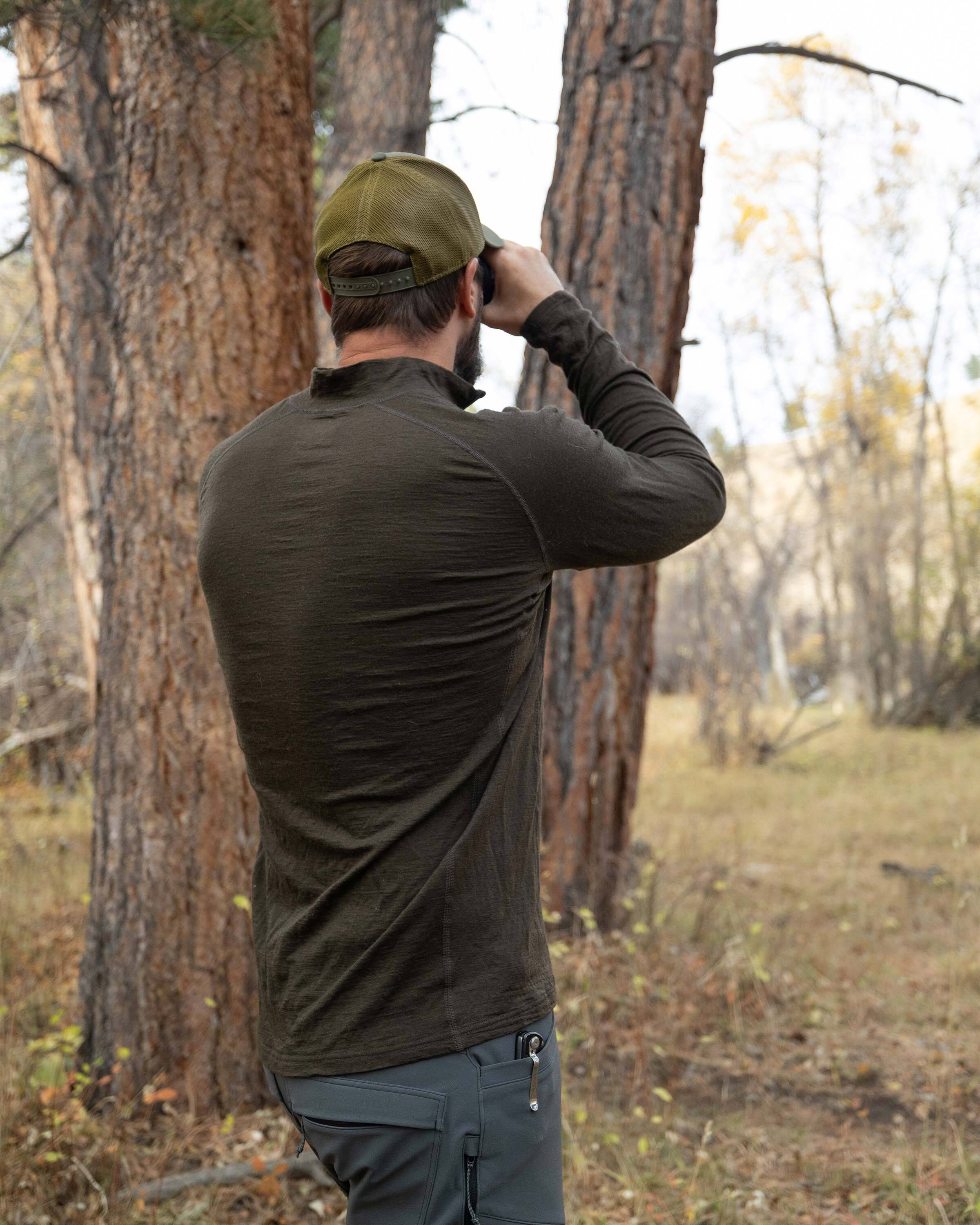 ULTRA Merino 145 Zip-T Hunting Shirt | Vias - Image 6